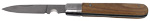 Kabelmesser, 1 teilig, mit Klingenarretierung, FSC-Holzgriff