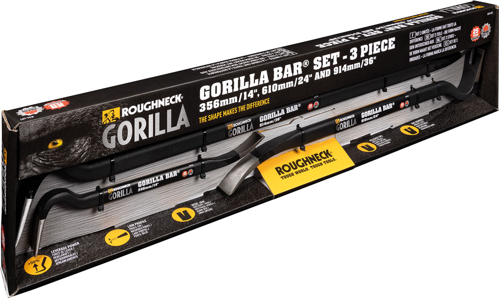 Gorilla Bar Set 3-teilig